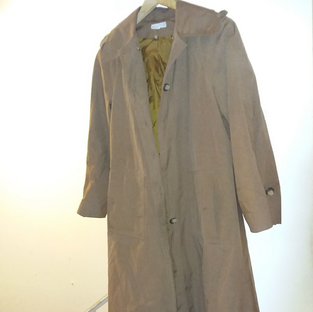 Vintage Miss Gallery Brown Trenchcoat